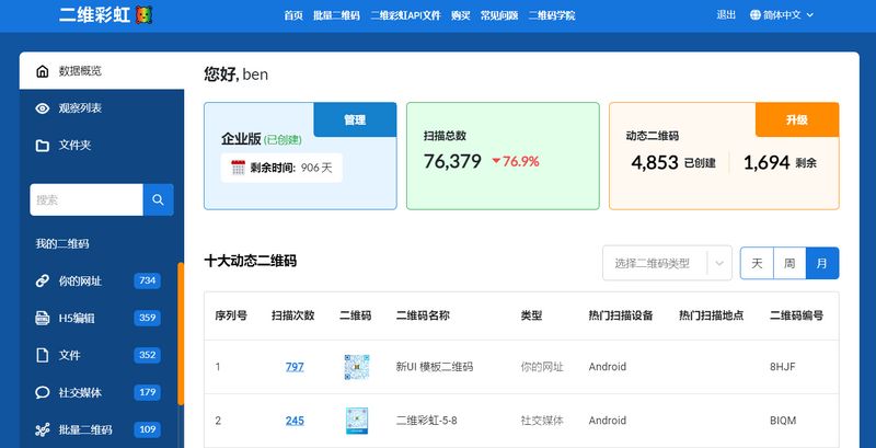 二维彩虹二维码生成器官网 二维彩虹二维码生成器官网