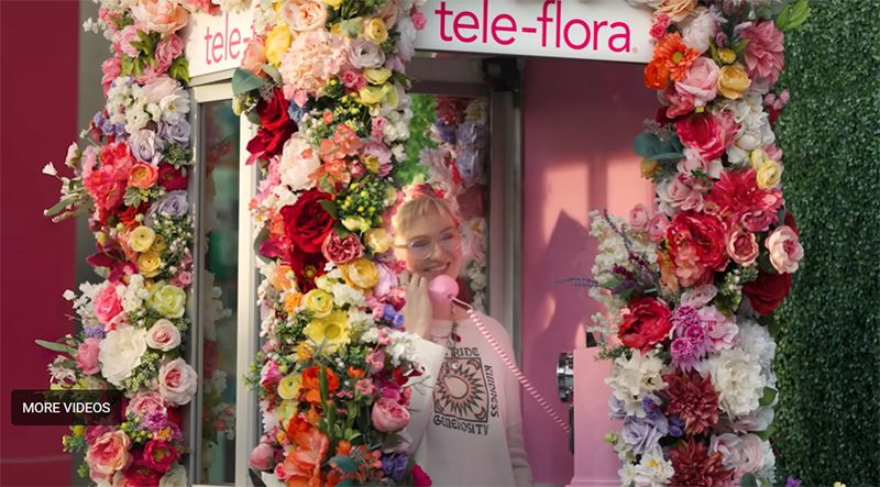 2026年情人节海外创意活动:国外鲜花品牌用二维码勇敢说出爱!