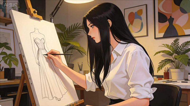 插画设计师作品多张图片作品集如何生成二维码？二维彩虹轻松实现